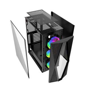 Boitier pour ordinateur fixe <span class=keywords><strong>de</strong></span> jeu, tour <span class=keywords><strong>de</strong></span> <span class=keywords><strong>pc</strong></span> robuste, ouvert à air, nouveau design <span class=keywords><strong>2022</strong></span>, qualité supérieure, rgb - Product Image 2