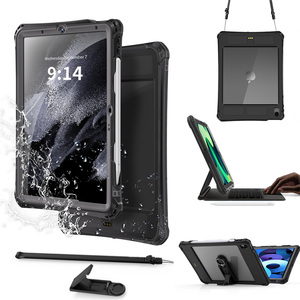 Shellbox IP68 custodia per nuoto impermeabile <span class=keywords><strong>Apple</strong></span> <span class=keywords><strong>iPad</strong></span> <span class=keywords><strong>Pro</strong></span> <span class=keywords><strong>11</strong></span> 2024 subacquea PC + TPU armatura <span class=keywords><strong>Cover</strong></span> antiurto una serie - Product Image 1