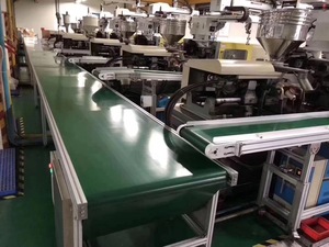 लिंग्जो को साफ करने के लिए आसान गति नियंत्रित असेंबली लाइन pvc बेल्ट कन्वेयर - Product Image 5