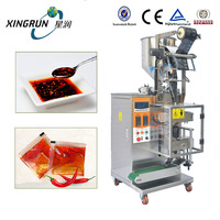 Machine à emballer automatique de bonne qualité pour sauce moutarde sauce tomate pâte miel petit sachet sauce