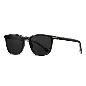 Lunettes de soleil polarisées pour hommes Wanda, monture UV400 TR90, verres TAC noirs, pour le cyclisme, la conduite et les sports - Product Image 5