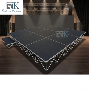 4ft*4ft <b>Platform</b> Anti-slip <b>Stage</b> with Stair Quick Install Spider <b>Stage</b> - Product Image 2