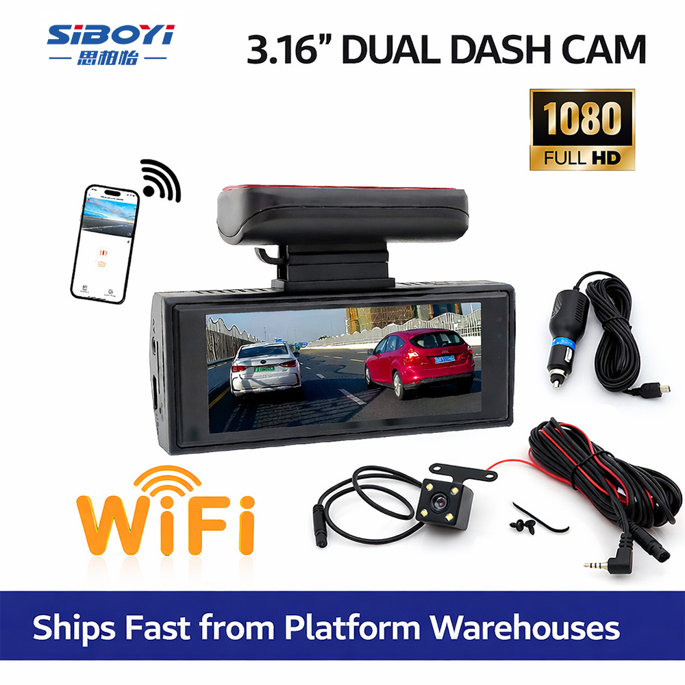 Parte anteriore dell'auto + Interno dell'auto + Parte posteriore dell'auto + WIFI