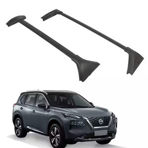 <span class=keywords><strong>Portaequipajes</strong></span> Universal de aleación de aluminio negro anodizado extraíble para coche con barra transversal para Rogue 2021, Especializado en - Product Image 1