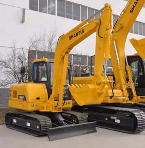 Nouvelle pelle sur chenilles compacte Shantui SE60 de 6 tonnes avec moteur Weichai, commande PLC, puissance de creusement élevée - Product Image 4