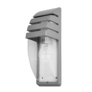 Applique da Esterno 1xE27 Grigia IP44 35x12x12 cm - Illumina Spazi Esterni e Offre Protezione Contro Umidità e Polvere. - Product Image 1