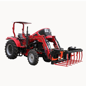 75hp 4wd Farmtrac Trang Trại Kèm Theo Cabin Máy Kéo Nông Nghiệp Với Front End Loader Và Backhoe Phía Sau 3pt Đính Kèm Nhanh Chóng - Product Image 5