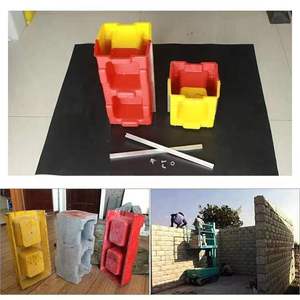 Moldes para Ladrillos Huecos de <span class=keywords><strong>Hormigón</strong></span> Baratos 2022 para Casa, Molde Inteligente para Fabricación de Ladrillos Encajables, Proveedores de Moldes para Ladrillos Encajables de China - Product Image 6