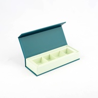 Caja de Bombones de Chocolate de Lujo, Empaque de Cartón Rígido Hecho a Mano, Reciclable, Laminación Brillante, Grabado en Relieve, Sushi, Chicle, Gelatina