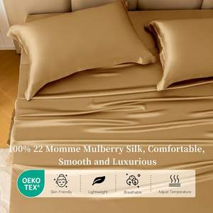 19/22/25 Momme 100% sarung bantal sutra murbei alami kelas atas - Product Image 4