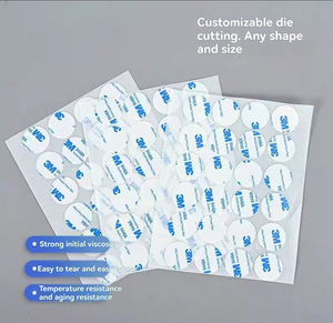 Tùy chỉnh chết cắt 0.15mm không dệt hai mặt 9448A băng dính băng dính cho tường hình ảnh nghệ thuật thủ công xe - Product Image 3