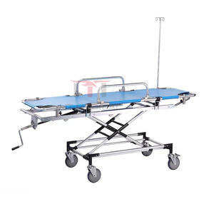 Camilla de ambulancia de servicio pesado portátil manual de precio barato Camilla de ambulancia de carga automática - Product Image 2