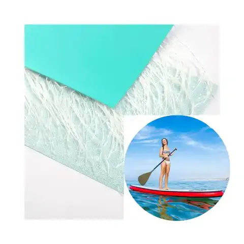 DWF 12CM Height Inflatable PVC Drop Stitch Fabric Double Wall Fabric for sup for Mattress