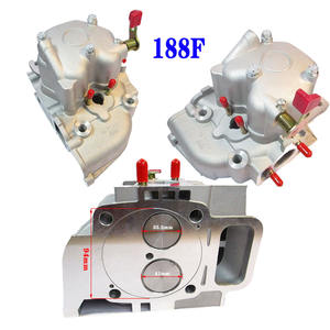 อะไหล่เครื่องกำเนิดไฟฟ้าดีเซลรุ่นดั้งเดิม 170-195F ชุดกระบอกสูบอเนกประสงค์พร้อมหัววาล์วสำหรับเครื่องไถพรวนดินขนาดเล็ก - Product Image 2