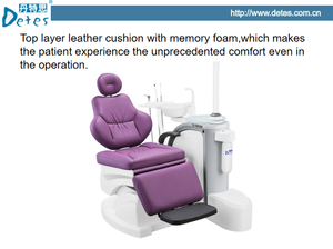Detes Professional Folding <strong>Dental</strong> <strong>Chairs</strong> with Soft Cushion and Memory System <strong>Dental</strong> Machine - Product Image 2