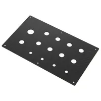 Service de découpe CNC de plaques en fibre de carbone sur mesure, pièces de modèles RC, kit de châssis d'avion, accessoires, fournitures de qualité industrielle