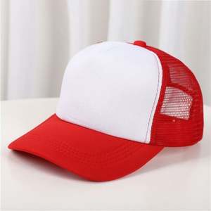 Casquettes de baseball brodées personnalisées avec logo - Chapeaux publicitaires en filet éponge en gros pour l'été, visières promotionnelles pour hommes et femmes - Product Image 2