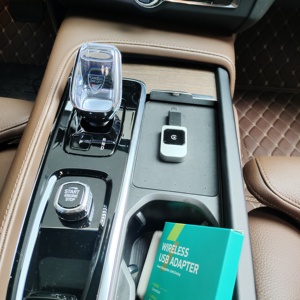 2025 Adaptateur CarPlay double USB-A/C primé <span class=keywords><strong>LE</strong></span> Audio et BT 5.3 Compatible avec AudiBMW Ford SYNC4 résout <span class=keywords><strong>le</strong></span> problème de collision de charge - Product Image 6