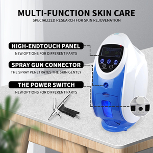 Máquina de Rejuvenecimiento Facial con Oxígeno, Terapia de Oxígeno para el Cuidado de la Piel, Tecnología Aqua Jet, Novedad 2022 - Product Image 3