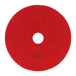 Almohadillas de Pulido para Pisos de 20 Pulgadas, Color Rojo, para Terrazo, Granito, Concreto, Azulejos, Epoxi, Vinilo, Equipo de Limpieza - Product Image 1