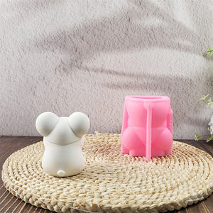 Moldes de fundición de resina hechos a mano para bricolaje estilo Ins adornos decorativos moldes de hámster de silicona W0545 herramientas de pastel - Product Image 5