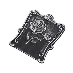 Specchio Pieghevole in Plastica e Alluminio Stile <span class=keywords><strong>Serie</strong></span> <span class=keywords><strong>Anna</strong></span> con Fiore Rosa, Modello Piccolo di Alta Gamma per Cosmetici, Regalo Promozionale SD7307 - Product Image 5