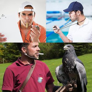 Sifflet d'urgence en alliage métallique électroplaqué <span class=keywords><strong>de</strong></span> haute qualité, 120 dB, double trou, son puissant - Product Image 6