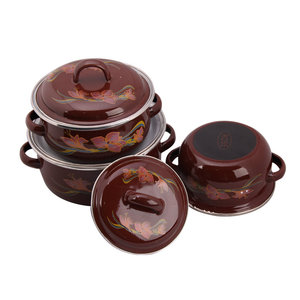 Four hollandais <span class=keywords><strong>en</strong></span> <span class=keywords><strong>fonte</strong></span> Offres Spéciales avec casserole ovale émaillée antiadhésive au design classique et couvercle <span class=keywords><strong>en</strong></span> céramique - Product Image 2