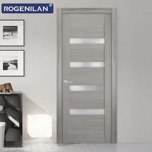 Portes battantes insonorisées minimalistes Rogenilan, portes intérieures en bois, économie <span class=keywords><strong>d</strong></span>'énergie, <span class=keywords><strong>porte</strong></span> de séparation à vendre - Product Image 3