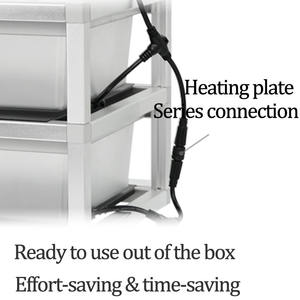 Terrario de Escritorio para Reptiles - Tanque Apilable A4 para Gecko Leopardo, Gecko Crestado y Serpiente de Compañía - Product Image 5