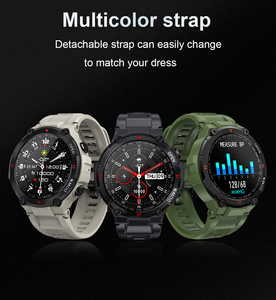 Nhà máy bán K22 Smartwatch 2023 không thấm nước IP67 Heart Rate Monitor BT cuộc gọi reloj thông minh đồng hồ 9 K22 cho Android điện thoại - Product Image 4