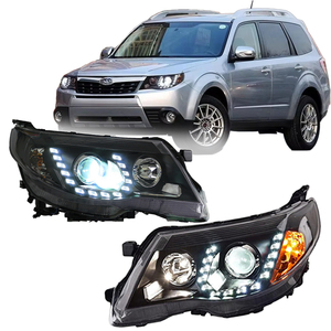 <span class=keywords><strong>Led</strong></span> đầu ánh sáng cho Subaru Forester 2008 2009 2010 2011 2012 2013 Đèn pha DRL lần lượt tín hiệu đầu đèn Đèn pha 12V phụ tùng ô tô - Product Image 1