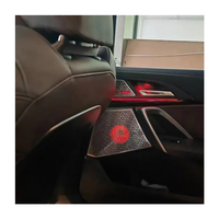 Couverture de haut-parleur à lumière ambiante LED en acier inoxydable pour BMW X1 U11, garniture de porte de voiture, accessoires de modification intérieure
