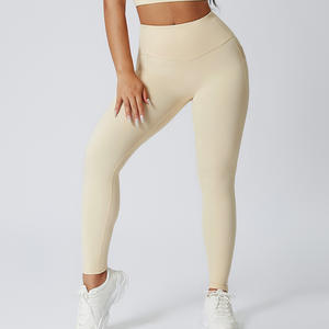 <span class=keywords><strong>Leggings</strong></span> Deportivos Transpirables de Cintura Alta con Control de Abdomen y Bolsillo, <span class=keywords><strong>Leggings</strong></span> de Fitness con Efecto Levanta Glúteos en Forma de V, Pantalones para Gimnasio y Entrenamiento - Product Image 5
