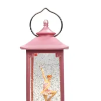 Lanterne d'eau décorative de noël, cm, avec lumière led et musique, pour PC, fille dansante, décoration de noël
