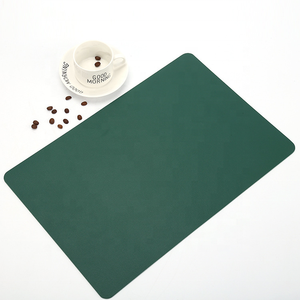 Napperon <span class=keywords><strong>de</strong></span> salle à manger <span class=keywords><strong>de</strong></span> luxe double face en cuir pour restaurant d'hôtel - Product Image 2