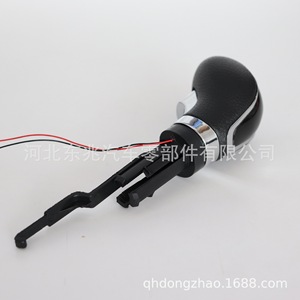Chevrolet Led Manual Transmission <b>Shift</b> <b>Knob</b> Black Leather 5 6 Speed Gear Lever Ergonomic Design - Product Image 3