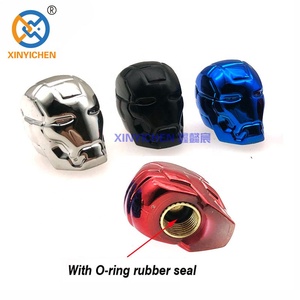 Nouveau, universel, porte <span class=keywords><strong>antivol</strong></span>, Anti-poussière, air Caps, roue, pneu de <span class=keywords><strong>voiture</strong></span>, Valve, tige, couvercle, coque pour Lron Man - Product Image 4