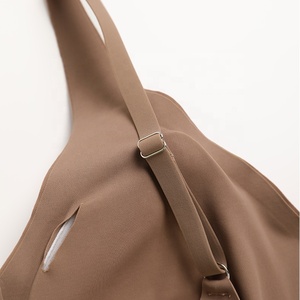 Sharicca – Soutien-<span class=keywords><strong>Gorge</strong></span> sans couture pour femmes, Bralette douce en forme de goutte d'eau, marron lait, découpé au Laser, Soutien-<span class=keywords><strong>Gorge</strong></span> sans fil - Product Image 5