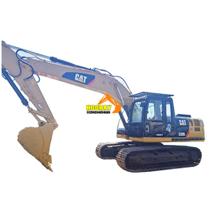 Excavadora Usada CAT 320DL 320D de 20 Toneladas, Excavadora Hidráulica de Orugas Caterpillar de Segunda Mano con Línea de Martillo Rompedor en Venta - Product Image 4