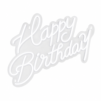 Enseigne néon personnalisée Joyeux Anniversaire Éclatante et Lumineuse pour la planification de célébrations, de surprises, de galas et de fêtes festives