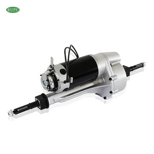 RUPU <strong>800W</strong> 24V Electric Engine <strong>Motor</strong> and Transaxle Rear <strong>Differential</strong> <strong>Axle</strong> Electric Transaxle - Product Image 2