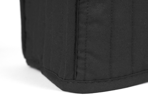 Universal Two Slice <b>Toaster</b> Cover, 11.25" X 5.75" X 7", Polyester and Cotton Quilted Super Soft Appliance & Dust Cover - Product Image 2