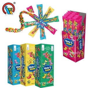 Bonbons gélifiés moelleux et masticables saveur fruits arc-<span class=keywords><strong>en</strong></span>-ciel Wowz, fournis directement par l'usine chinoise - Product Image 6