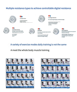 Máquina Multifunción para Eliminar Grasa, Equipo de Fitness para Pérdida de Peso, Gimnasio Inteligente para el Hogar, Espejo Digital para Entrenamiento de Fuerza y Peso - Product Image 4