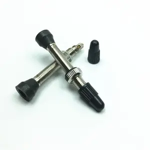 Bicycle Parts Brass Material 44mm 48mm 60mm Bicycle Tubeless Valve Stems Copper Tubeless Presta Valve