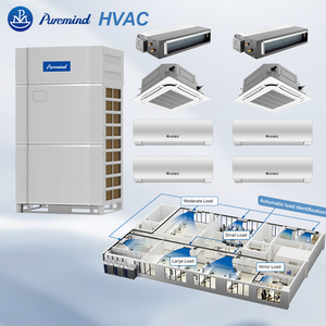 Pour climatiseur multi-split VRF, conduite de 200 m de long, pour immeubles de grande hauteur et utilisation automobile, classe d'efficacité énergétique A, garantie 5 ans - Product Image 1