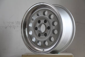 Jantes en alliage vintage de 16 pouces, 5 ou 6 goujons, X130, à déport profond, en aluminium A356, pour voitures particulières <span class=keywords><strong>Mercedes</strong></span>-Benz Classe G, LDV, <span class=keywords><strong>MG</strong></span> - Product Image 3