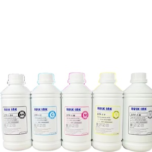 Coolcolor Wholesale 1000ml 5 Colors Ultra Dye <strong>Sublimation</strong> <strong>Ink</strong> for Epson DX4 DX5 DX6 DX7 and DX8 Printhead - Product Image 1