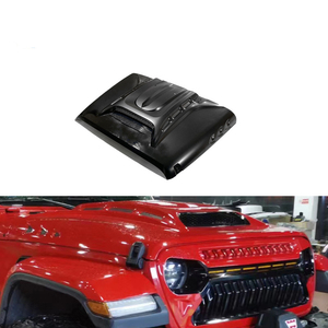 Cofano Motore di Alta Qualità per Accessori 4x4, per Wrangler JK JL 18-24, Cofano Modificato Stile Warcraft - Product Image 1
